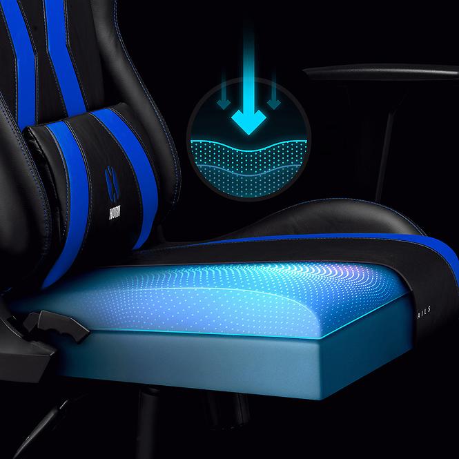 Gamer szék Normal Diablo X-Horn 2.0 fekete/kék
