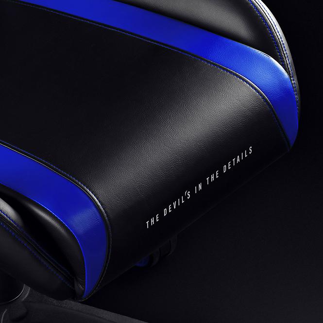 Gamer szék Normal Diablo X-Horn 2.0 fekete/kék