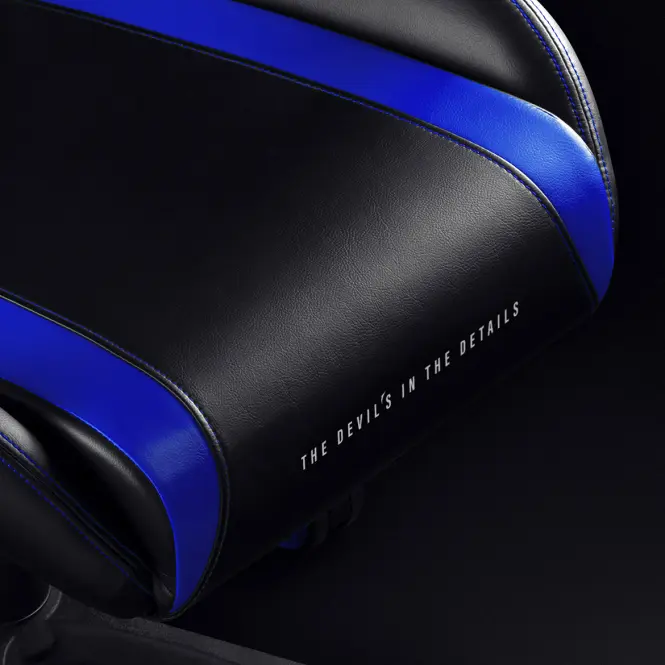Gamer szék Normal Diablo X-Horn 2.0 fekete/kék,14