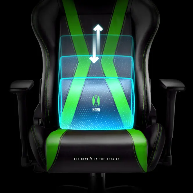 Gamer szék Normal Diablo X-Horn 2.0 fekete/antracit,11