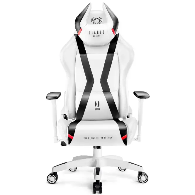 Gamer szék Normal Diablo X-Horn 2.0 fehér/fekete,2