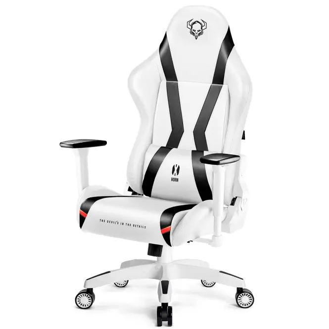 Gamer szék Normal Diablo X-Horn 2.0 fehér/fekete,5