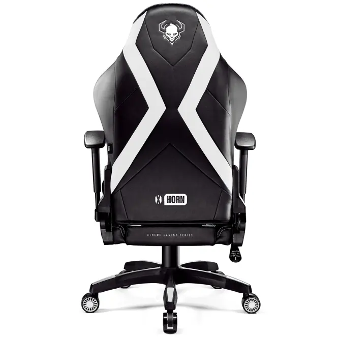 Gamer szék King Diablo X-Horn 2.0 fekete/fehér,4