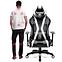 Gamer szék King Diablo X-Horn 2.0 fekete/fehér,8