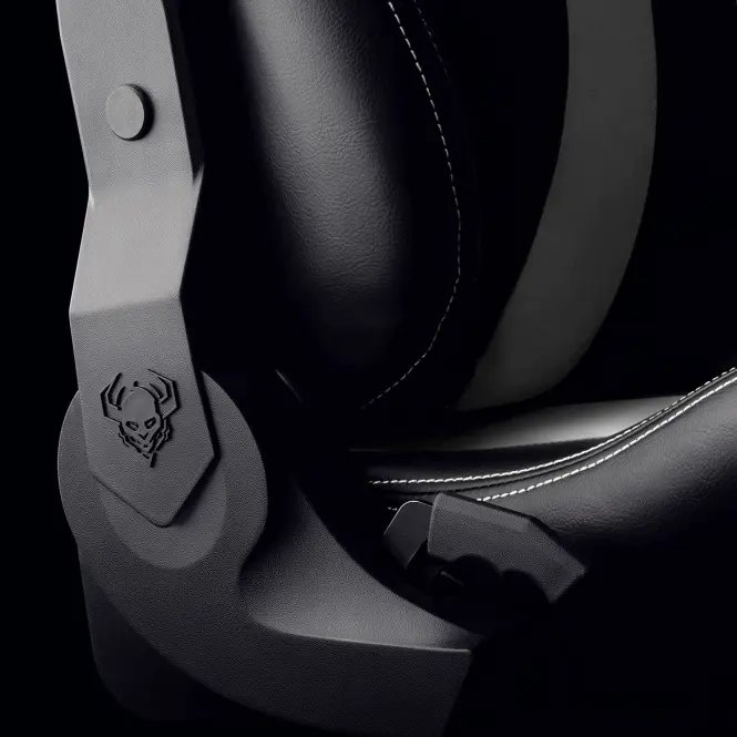 Gamer szék King Diablo X-Horn 2.0 fekete/fehér,9