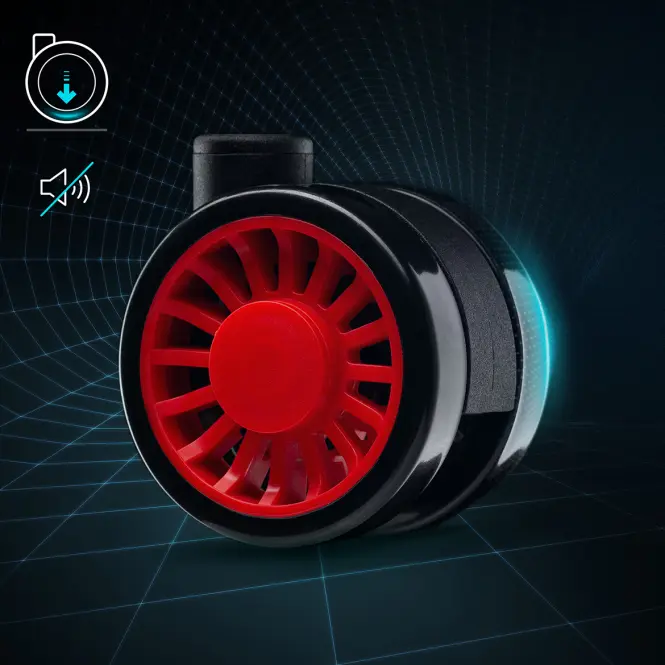 Gamer szék King Diablo X-Horn 2.0 fekete/piros,18