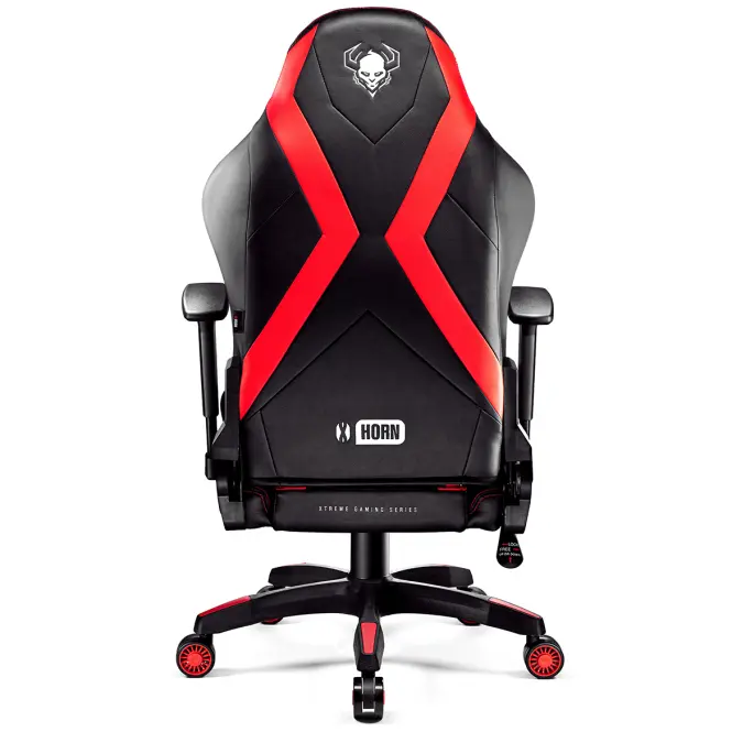 Gamer szék King Diablo X-Horn 2.0 fekete/piros,4