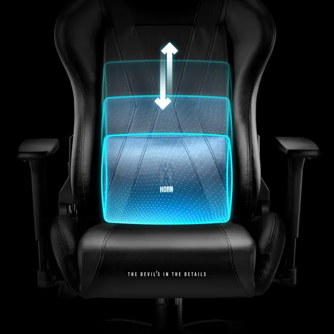 Gamer szék King Diablo X-Horn 2.0 fekete,11