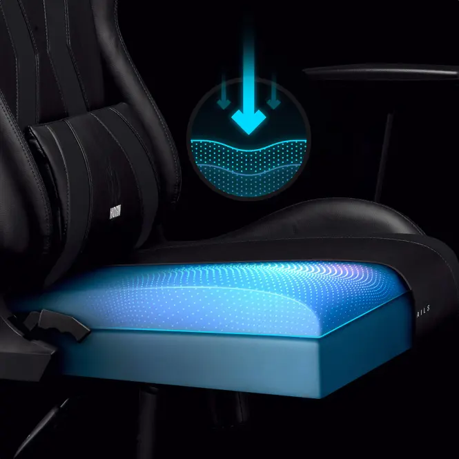 Gamer szék King Diablo X-Horn 2.0 fekete,12