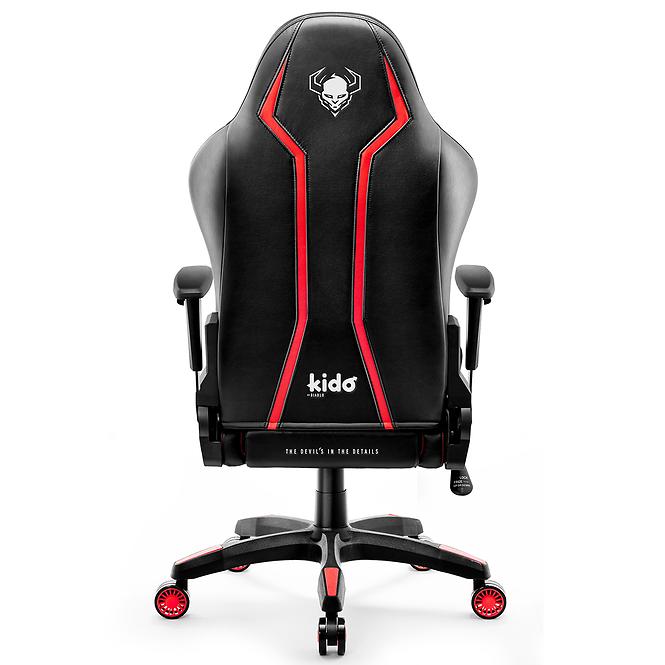 Gamer szék gyerekeknek Diablo X-One 2.0 fekete/piros