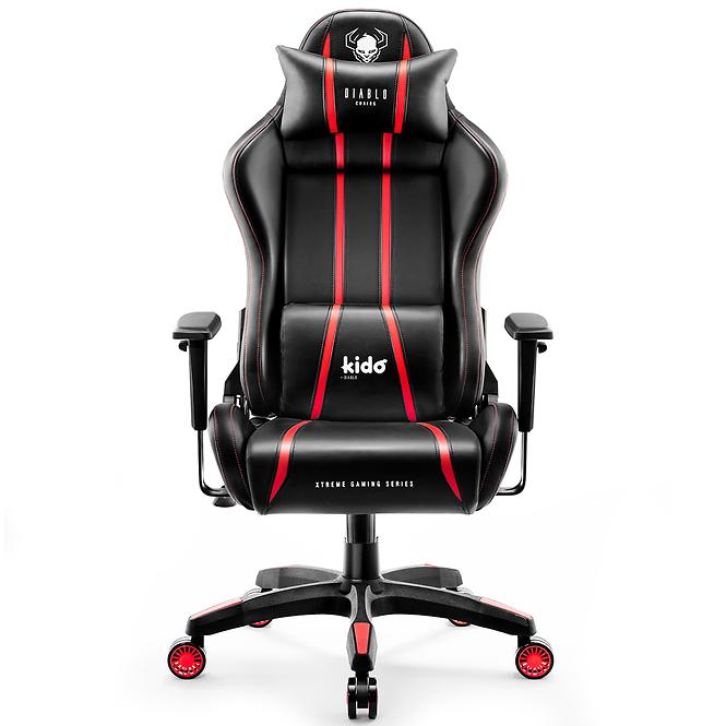 Gamer szék gyerekeknek Diablo X-One 2.0 fekete/piros
