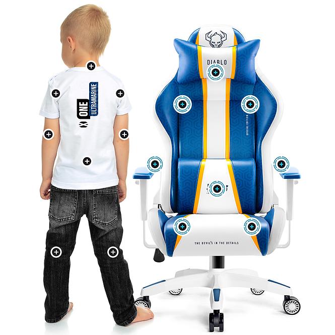 Gamer szék gyerekeknek Diablo X-One 2.0 aqua blue