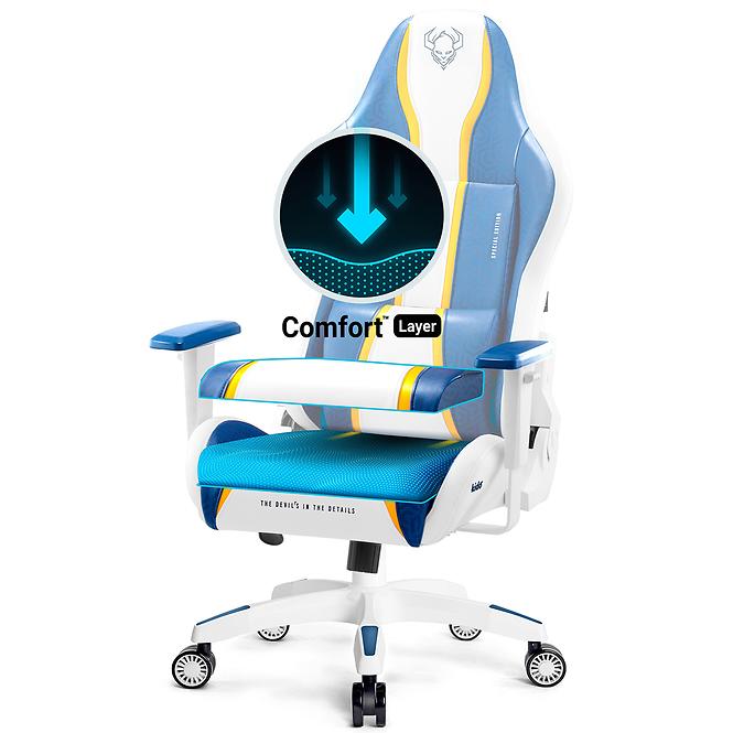 Gamer szék gyerekeknek Diablo X-One 2.0 aqua blue