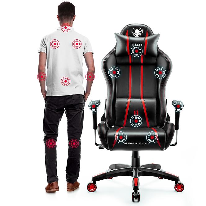 Gamer szék Normal Diablo X-One 2.0 fekete/piros
