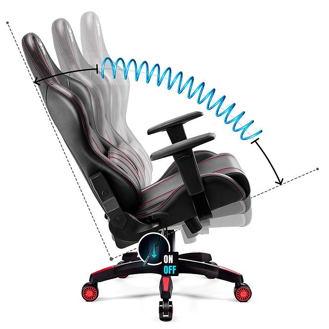 Gamer szék Normal Diablo X-One 2.0 fekete/piros