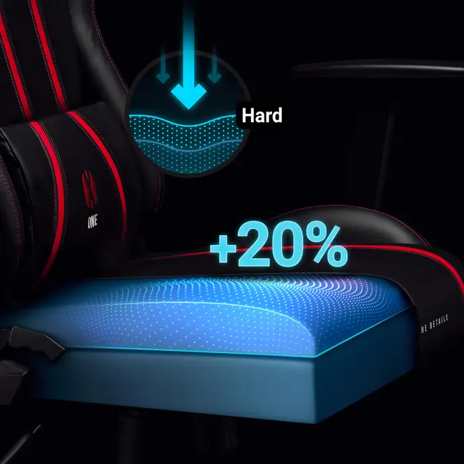 Gamer szék Normal Diablo X-One 2.0 fekete/piros,9