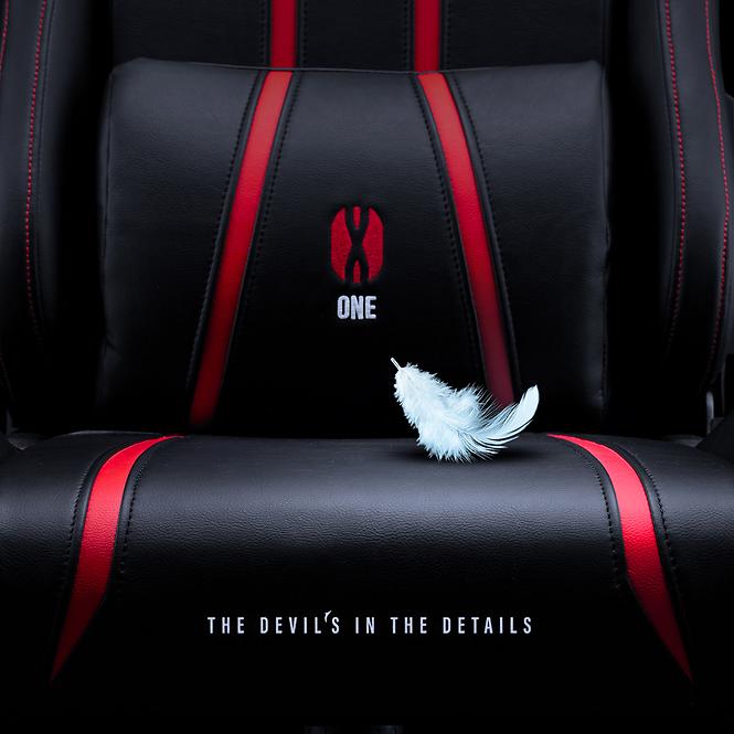 Gamer szék Normal Diablo X-One 2.0 fekete/piros