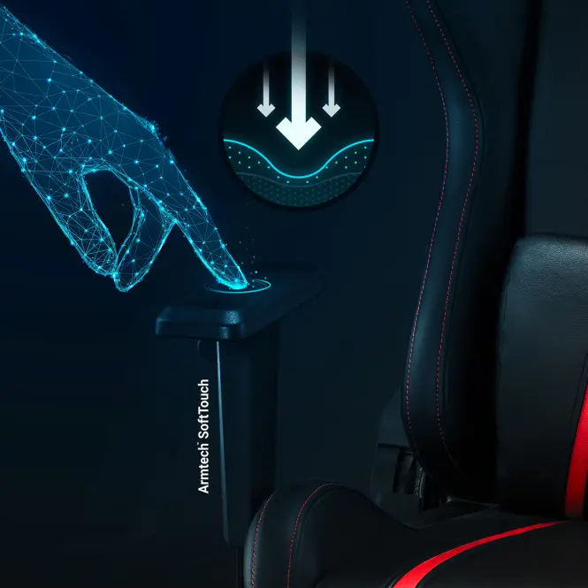 Gamer szék Normal Diablo X-One 2.0 fekete/piros,12