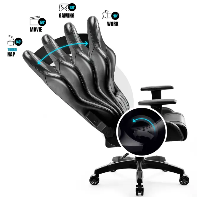 Gamer szék Normal Diablo X-One 2.0 fekete,8
