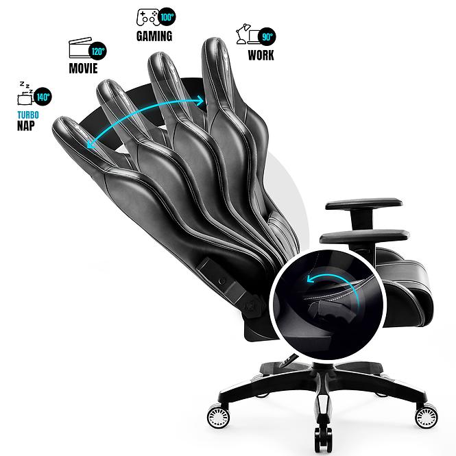 Gamer szék Normal Diablo X-One 2.0 fekete/fehér