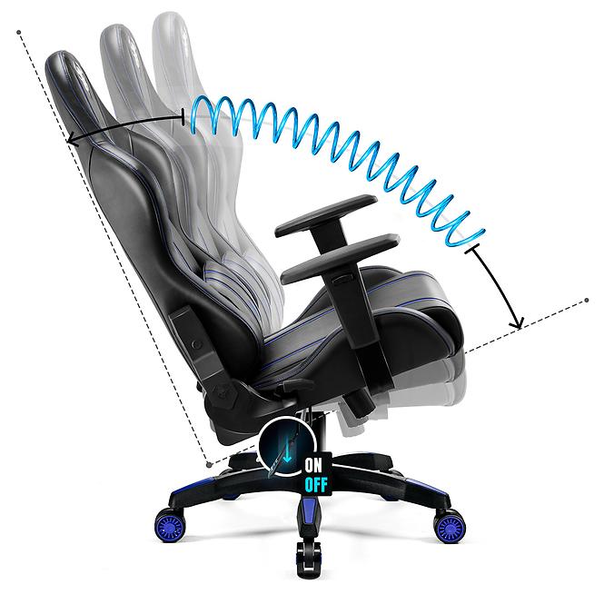 Gamer szék Normal Diablo X-One 2.0 fekete/kék