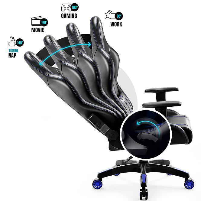 Gamer szék Normal Diablo X-One 2.0 fekete/kék