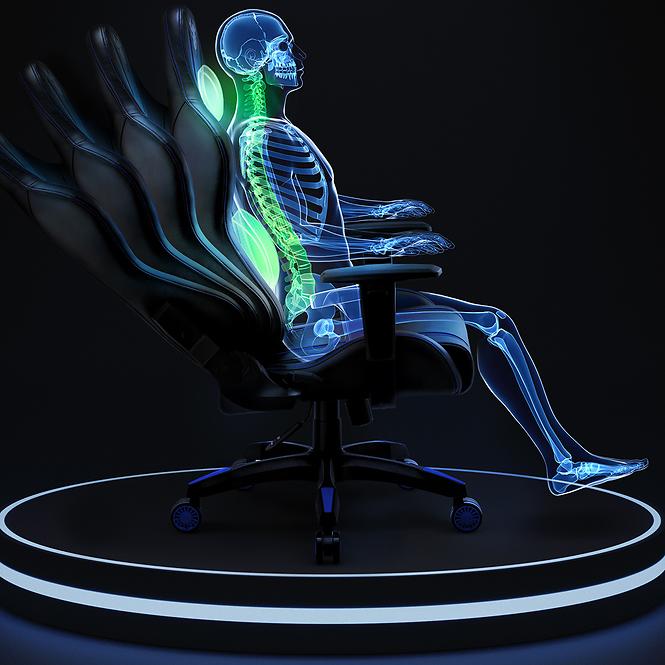 Gamer szék Normal Diablo X-One 2.0 fekete/kék