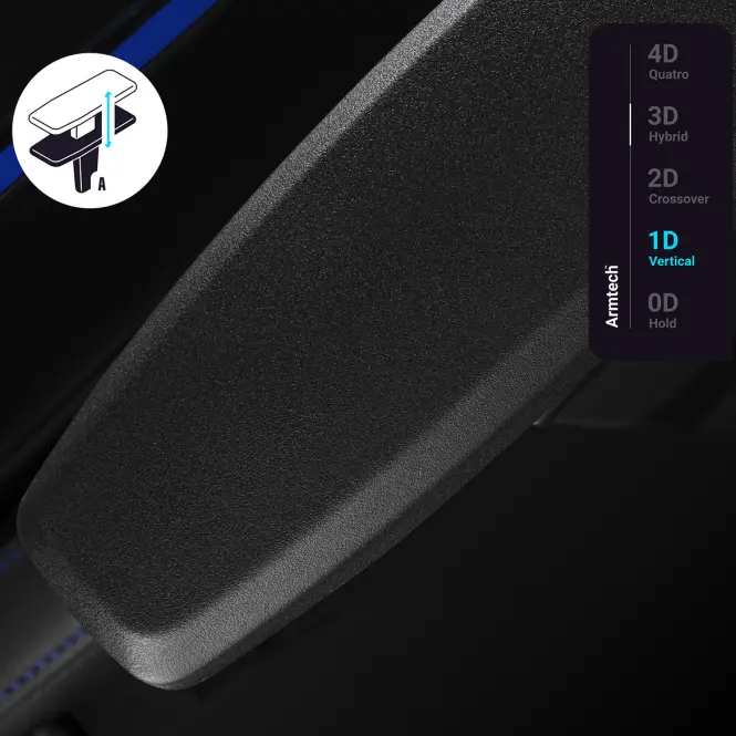 Gamer szék Normal Diablo X-One 2.0 fekete/kék