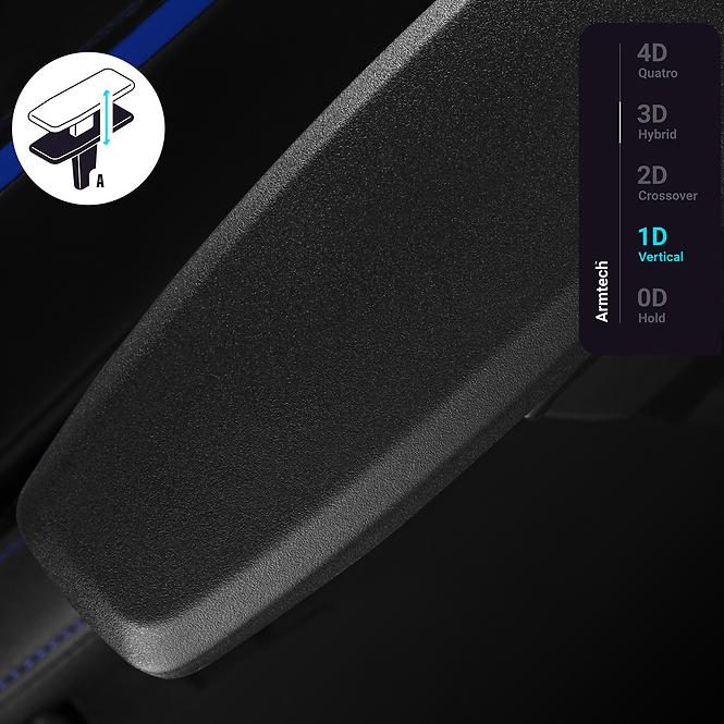 Gamer szék Normal Diablo X-One 2.0 fekete/kék