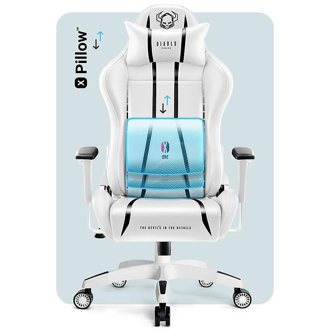 Gamer szék Normal Diablo X-One 2.0 fehér/fekete