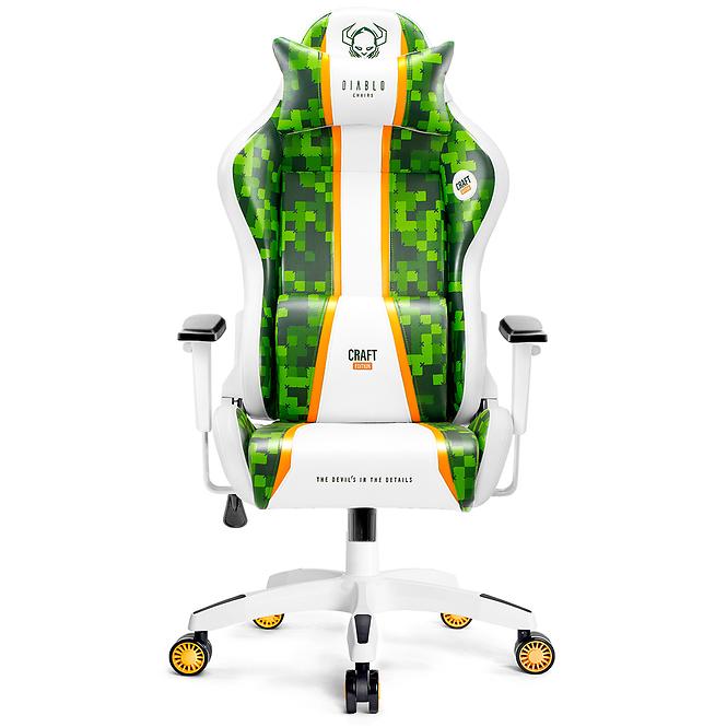 Gamer szék Normal Diablo X-One 2.0 fehér/antracit