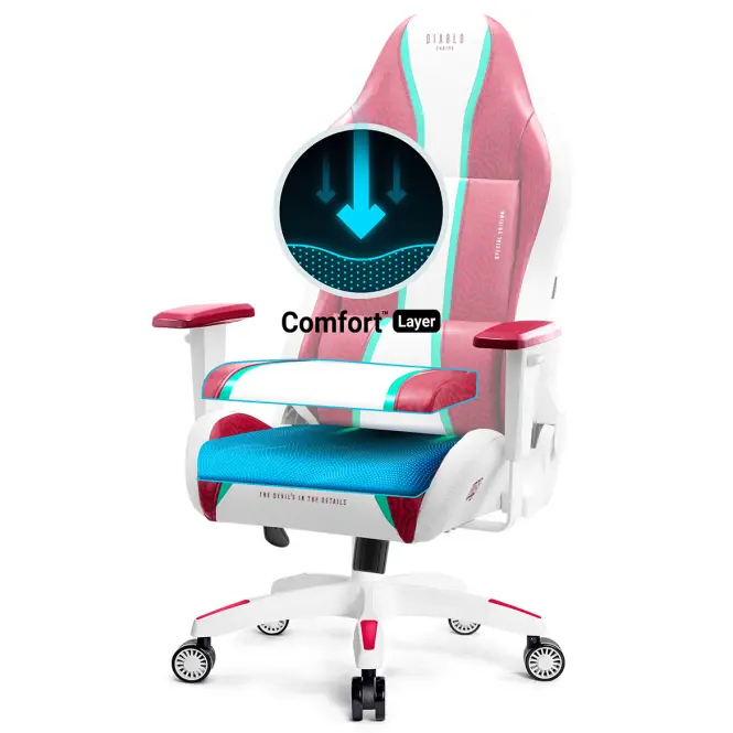Gamer szék Normal Diablo X-One 2.0 candy/rose,9