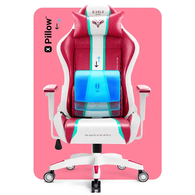 Gamer szék Normal Diablo X-One 2.0 candy/rose,17