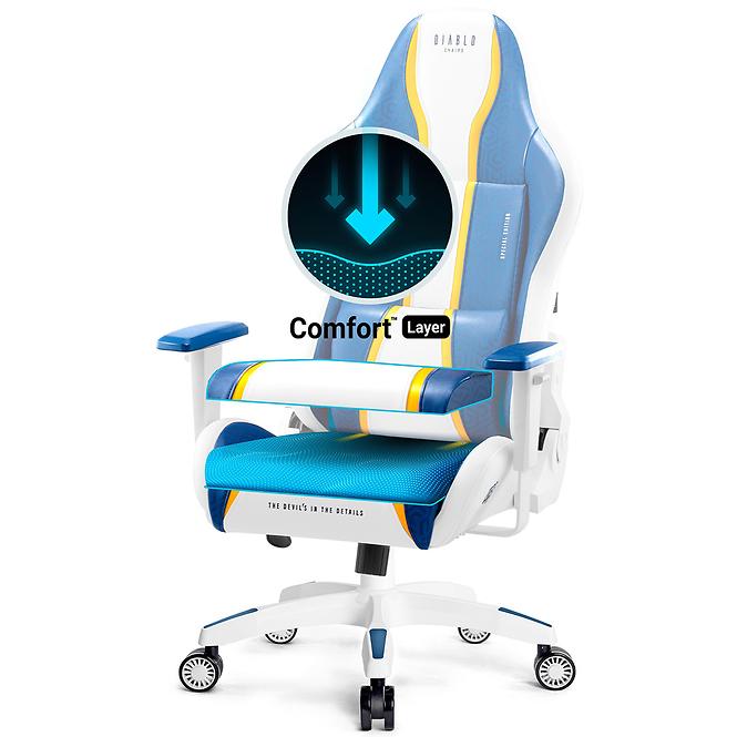 Gamer szék Normal Diablo X-One 2.0 aqua blue