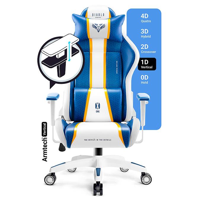 Gamer szék Normal Diablo X-One 2.0 aqua blue