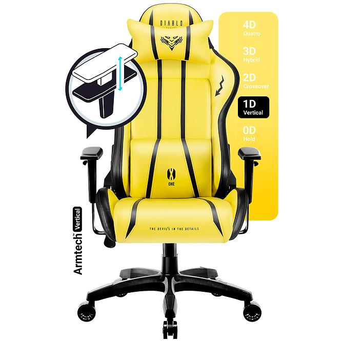 Gamer szék Normal Diablo X-One 2.0 electric yellow