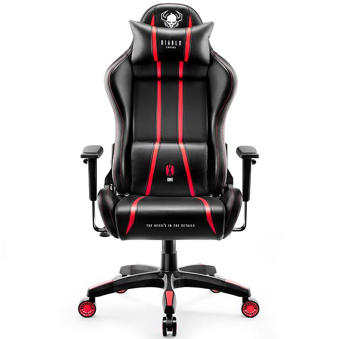 Gamer szék King Diablo X-One 2.0 fekete/piros