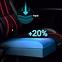 Gamer szék King Diablo X-One 2.0 fekete/piros,9