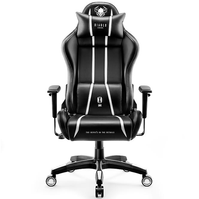 Gamer szék King Diablo X-One 2.0 fekete/fehér