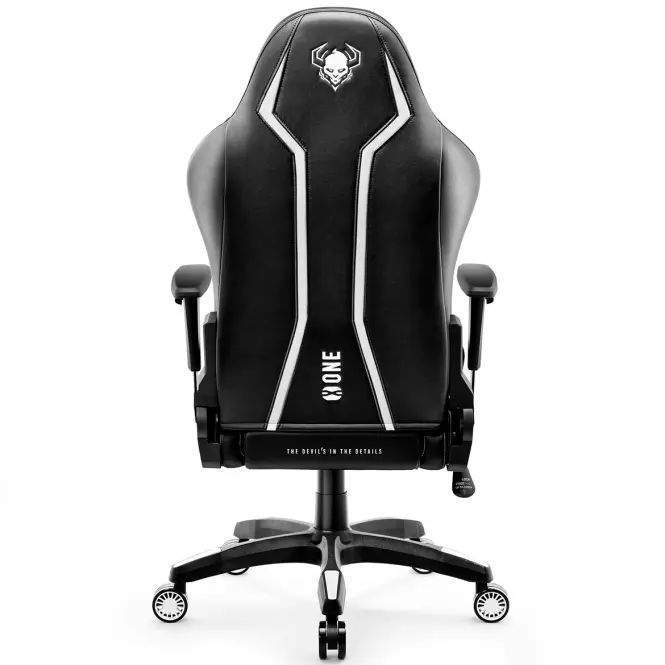 Gamer szék King Diablo X-One 2.0 fekete/fehér,4
