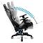 Gamer szék King Diablo X-One 2.0 fekete/fehér,6