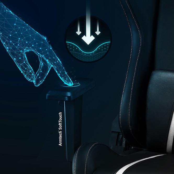 Gamer szék King Diablo X-One 2.0 fekete/fehér