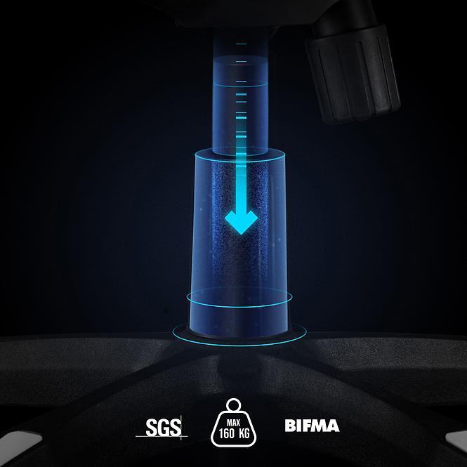 Gamer szék King Diablo X-One 2.0 fekete/fehér