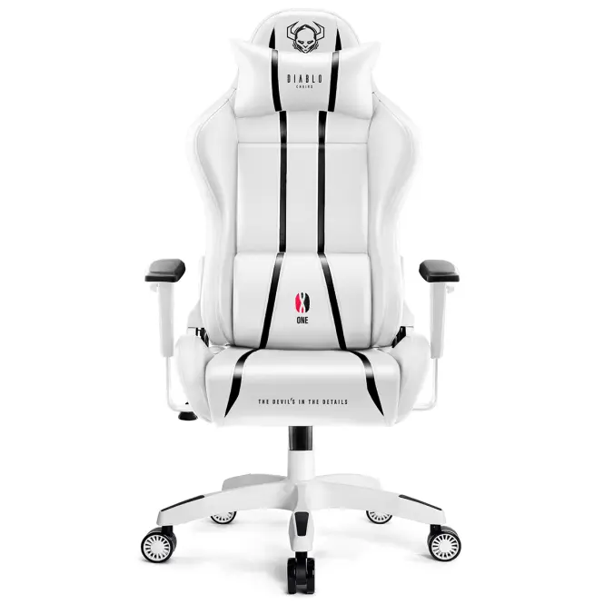Gamer szék King Diablo X-One 2.0 fehér/fekete