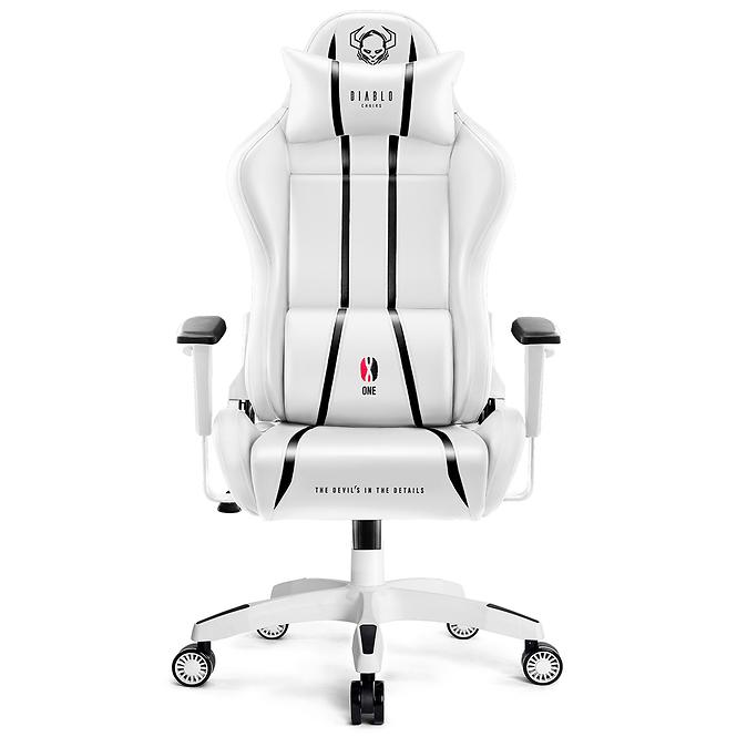 Gamer szék King Diablo X-One 2.0 fehér/fekete