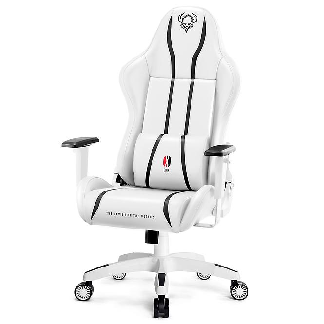 Gamer szék King Diablo X-One 2.0 fehér/fekete
