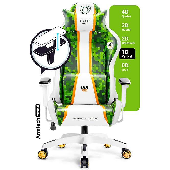 Gamer szék King Diablo X-One 2.0 craft