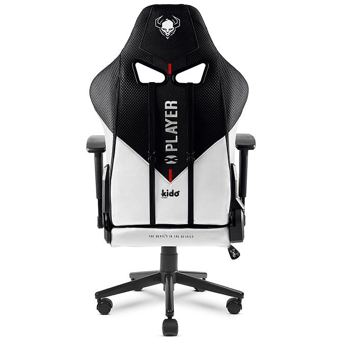 Gamer szék gyerekeknek Diablo X-Player 2.0 fehér/fekete