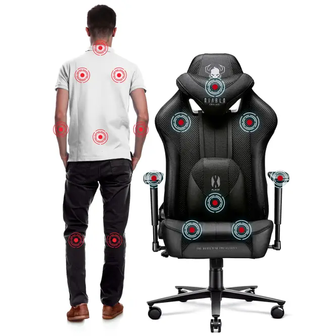 Gamer szék Normal Diablo X-Player 2.0 fekete,6