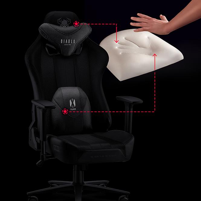 Gamer szék Normal Diablo X-Player 2.0 fekete